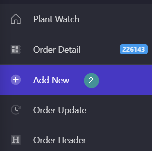 add order