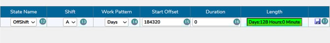 Add shifts to the calendar
