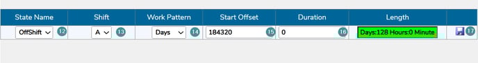 Add shifts to the calendar